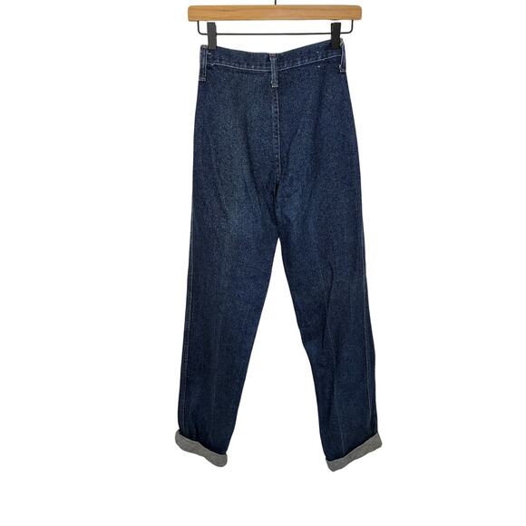 Vintage 80's Wrangler Jeans High Waisted Rodeo Jeans Sz 4 Women's Cowboy Ranch - Picture 4 of 5